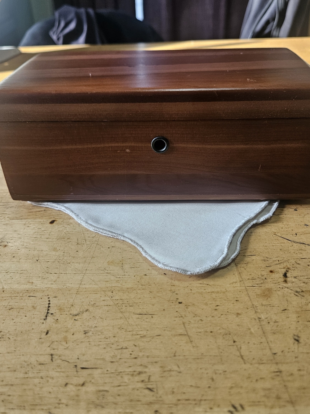 Vintage Lane Cedar Chest Mini Jewelry Keepsake Box Norfork Iowa